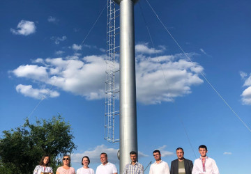 Vizită de monitorizare a delegației ADA în Nistrul de Jos, verificarea turnului de apă din Plop Știubei